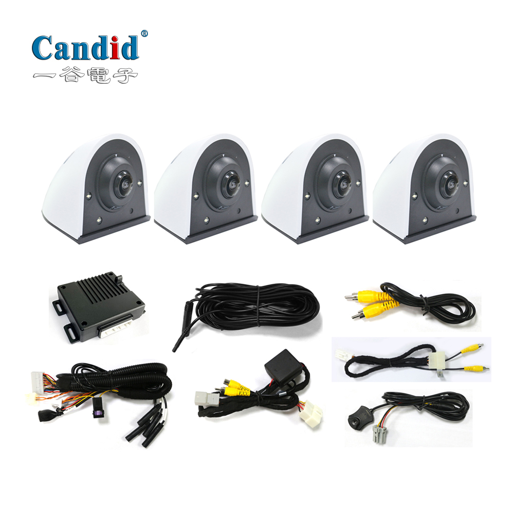 トラック用360度全方位監視システム