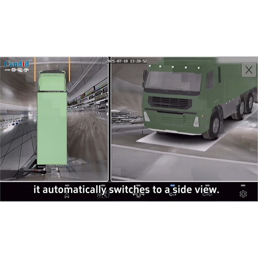 トラック向け360°サラウンドビューシステム