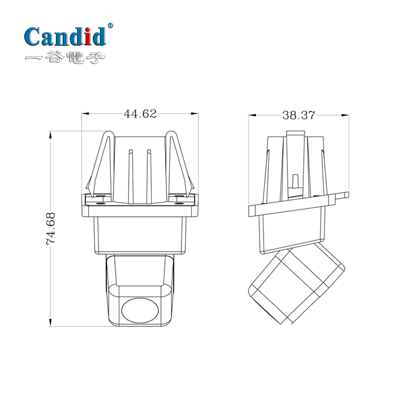 BMW ECシリーズ用隠しバックアップカメラ