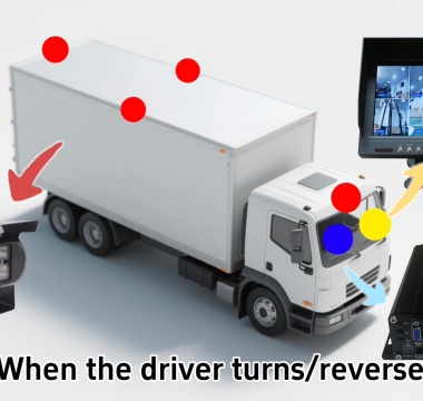 車両用8チャンネルブラインドスポットモニタリングシステム