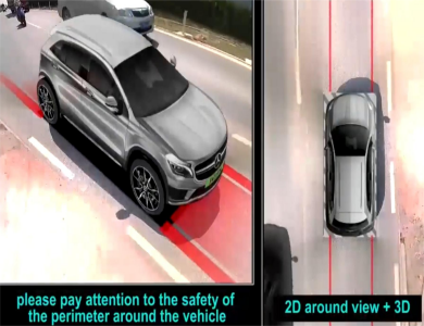 360 AHD AVMシステム乗用車