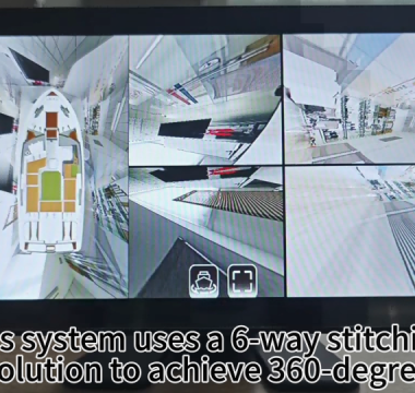 ボート360度アラウンドビュー監視システム