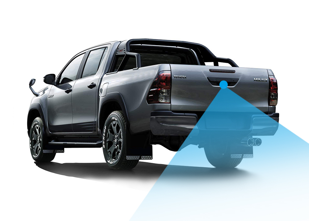 トヨタ ハイラックス レボ テールゲートカメラ G-044