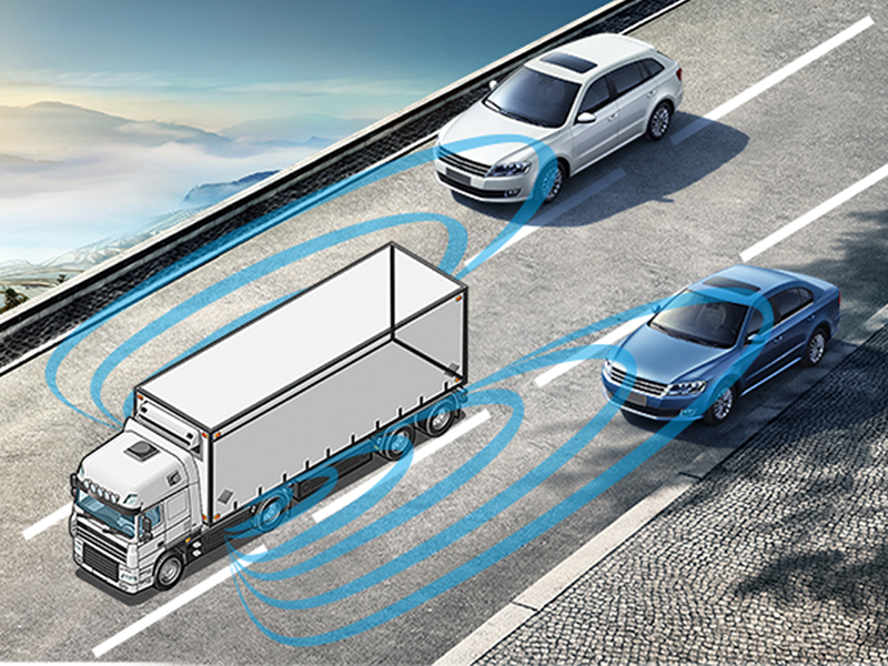 77Gマイクロ波レーダーBSDシステム高度検出